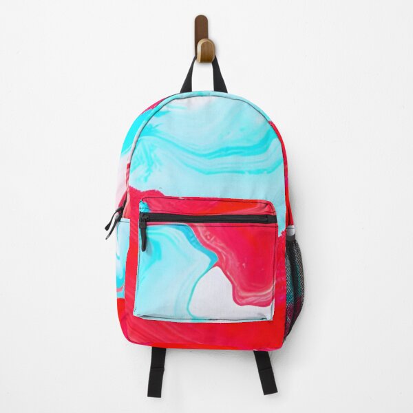 Item preview, Abstract Red and Blue Agate Pattern designed and sold by calibrit.