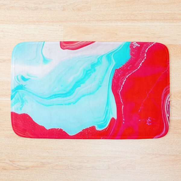 Item preview, Abstract Red and Blue Agate Pattern designed and sold by calibrit.
