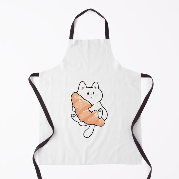Item preview, I Love Croissant - Cat Holding Croissant designed and sold by sleepycharis.