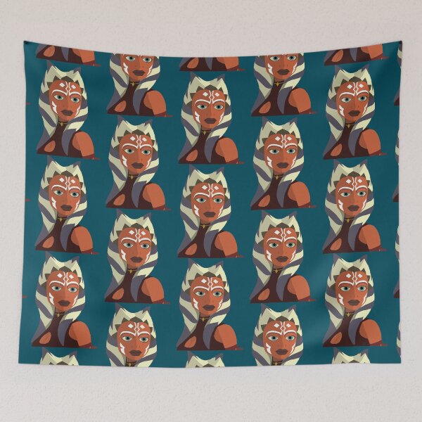 Item preview, Ahsoka Tano vector art designed and sold by Siniclamil.