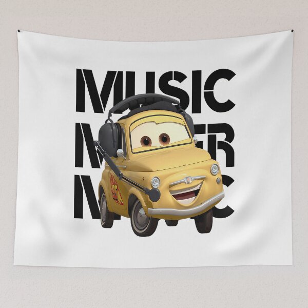 Item preview, Music Mater Music funny catoon cars designed and sold by BamBamFashion.