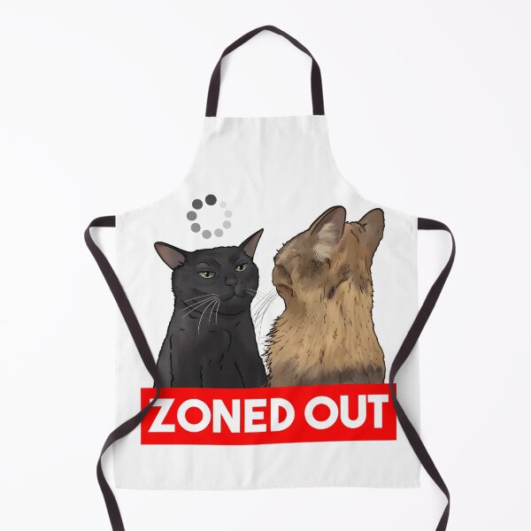 Item preview, Black Cat Zoning Out Zoned Out Cat Meme designed and sold by CarpeDiem96.