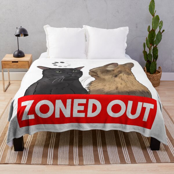 Item preview, Black Cat Zoning Out Zoned Out Cat Meme designed and sold by CarpeDiem96.