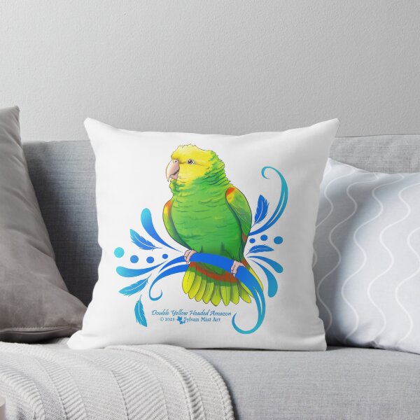 Item preview, Double Yellow Headed Amazon Parrot designed and sold by sylvanmist.
