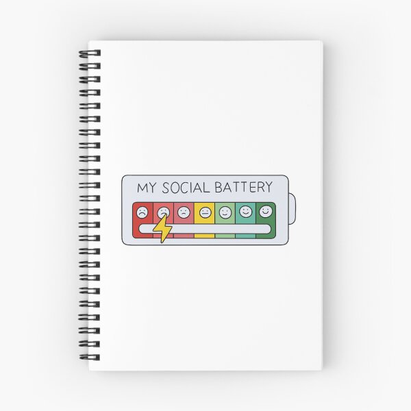 Item preview, My Social Battery Level (Low)  designed and sold by sleepycharis.