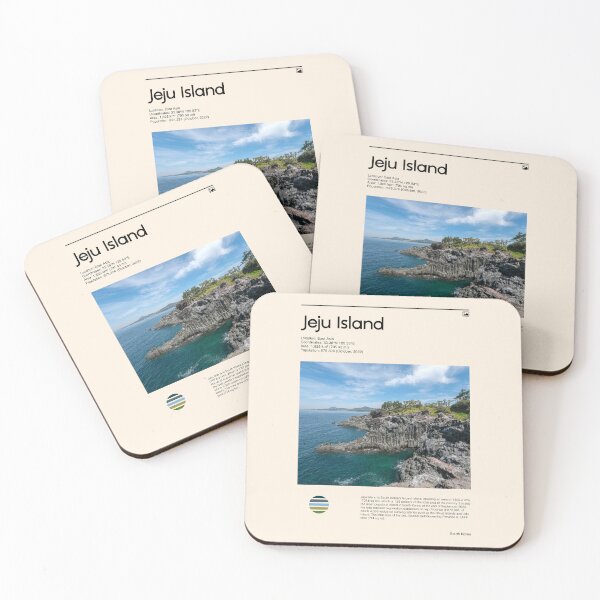 Item preview, Visit Jeju Island, South Korea (Travel poster) designed and sold by RabbitK.