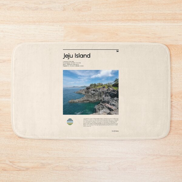 Item preview, Visit Jeju Island, South Korea (Travel poster) designed and sold by RabbitK.