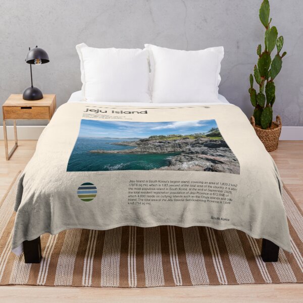 Item preview, Visit Jeju Island, South Korea (Travel poster) designed and sold by RabbitK.