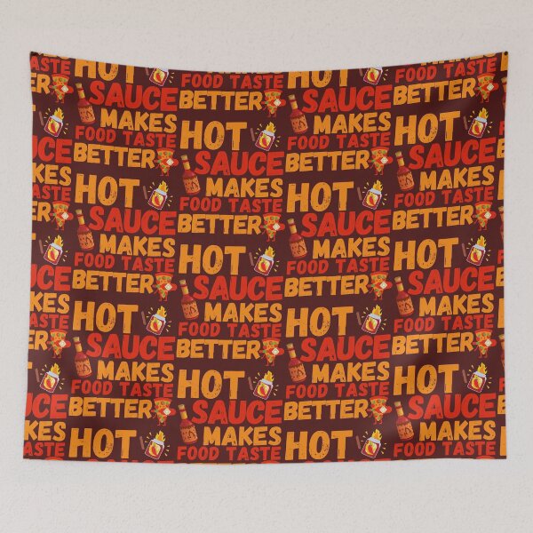 Item preview, Hot Sauce Makes Food Taste Better designed and sold by soulfulprintss8.