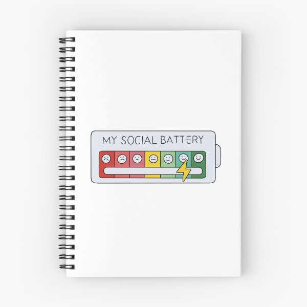 Item preview, My Social Battery Level (High)  designed and sold by sleepycharis.