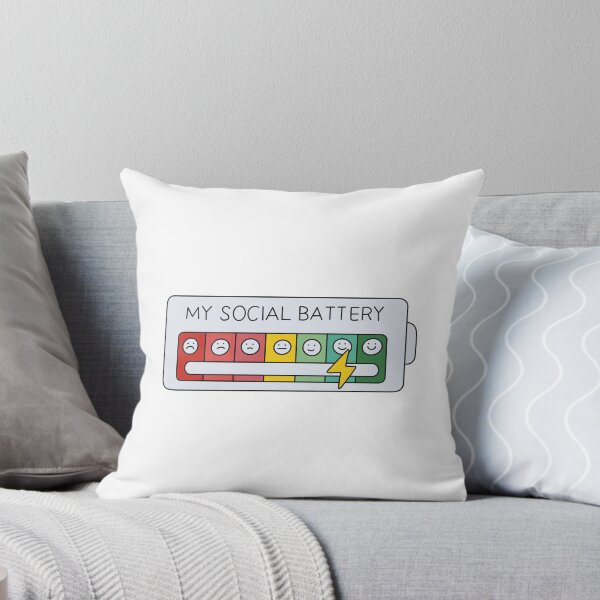 Item preview, My Social Battery Level (High)  designed and sold by sleepycharis.