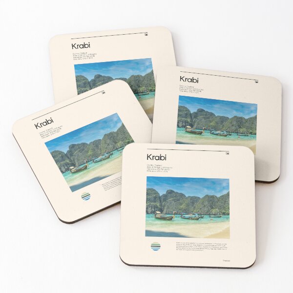 Item preview, Visit Krabi, Thailand (Travel poster) designed and sold by RabbitK.