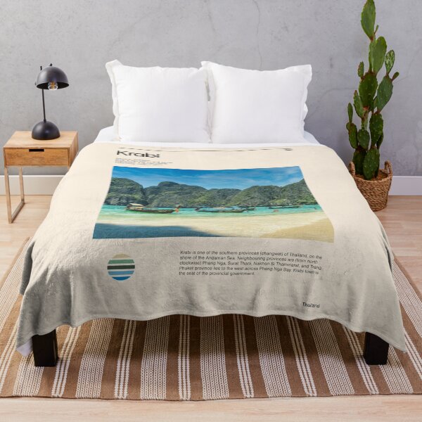 Item preview, Visit Krabi, Thailand (Travel poster) designed and sold by RabbitK.