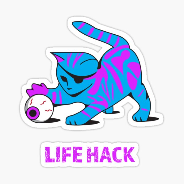 Life Hack Sticker