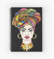 Afrikanerin Portrait Spiralblock