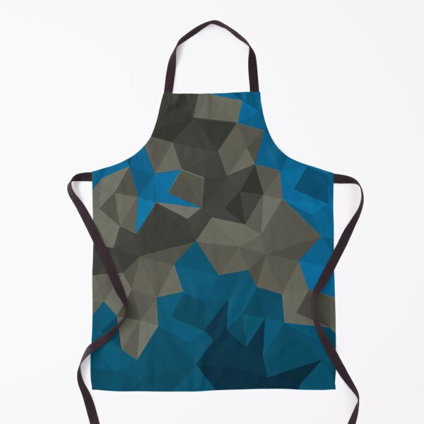 Item preview, Polygonal pattern. Gray and blue triangles. designed and sold by marinaklykva.