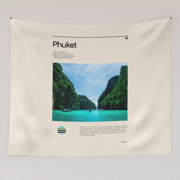 Item preview, Visit Phuket, Thailand (Travel poster) designed and sold by RabbitK.