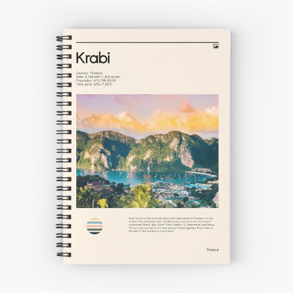 Item preview, Visit Krabi, Thailand (Travel poster) designed and sold by RabbitK.