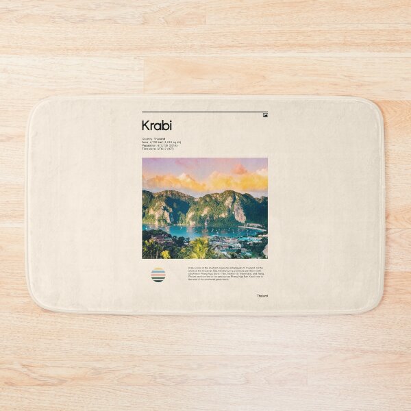 Item preview, Visit Krabi, Thailand (Travel poster) designed and sold by RabbitK.