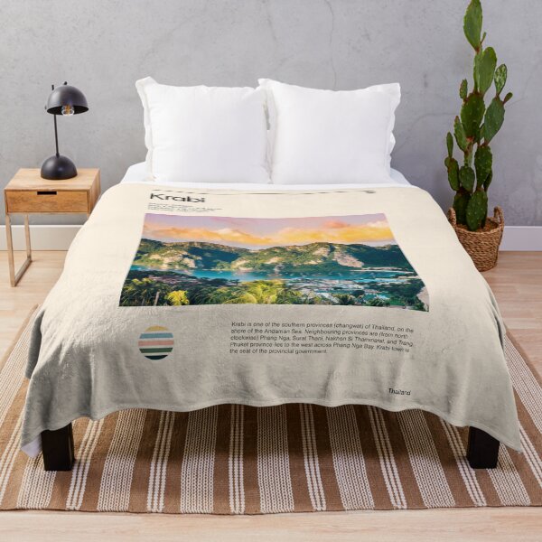 Item preview, Visit Krabi, Thailand (Travel poster) designed and sold by RabbitK.