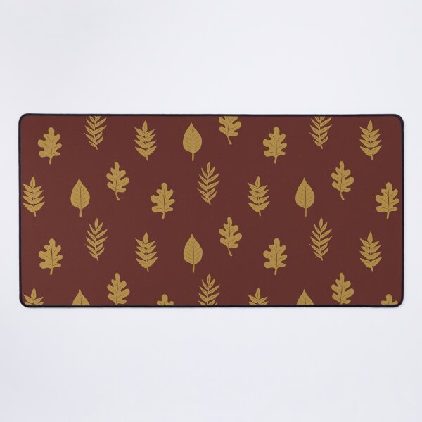 Item preview, Falling Forest Leaves in Dark Red and Gold designed and sold by ashandinkstudio.