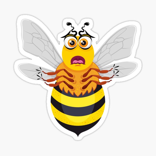 Item preview, Scared Bee designed and sold by EagleArc.