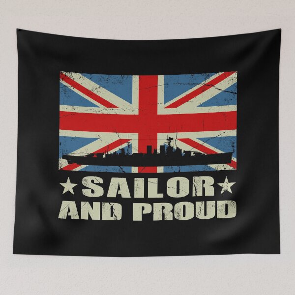 Artikelvorschau, Sailor and Proud entworfen und verkauft von NicGrayGraphic.