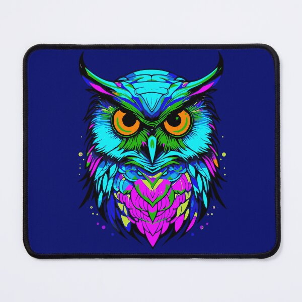 Item preview, Holographic Owl | Barn Owl | Rainbow Owl designed and sold by Art-by-Geoff.