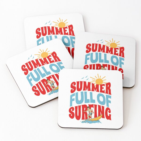 Item preview, summer full of surfing designed and sold by PopPizzazz.