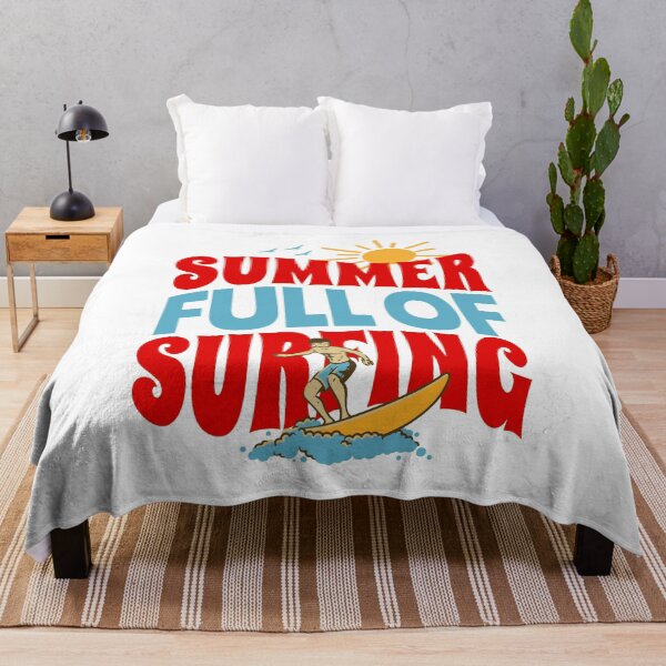 Item preview, summer full of surfing designed and sold by PopPizzazz.