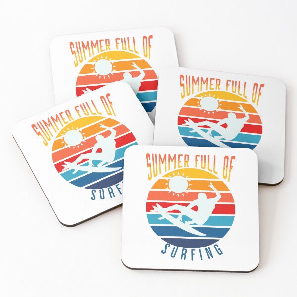 Item preview, summer full of surfing designed and sold by PopPizzazz.