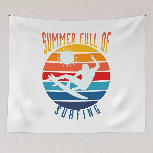 Item preview, summer full of surfing designed and sold by PopPizzazz.