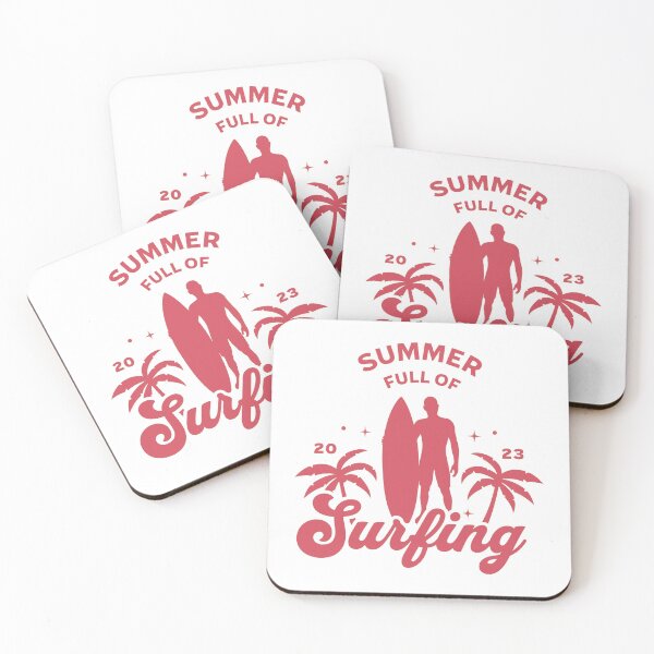 Item preview, summer full of surfing designed and sold by PopPizzazz.