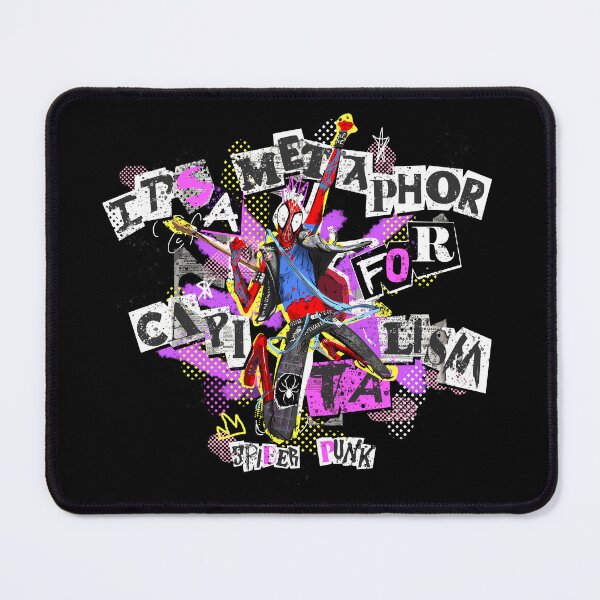 Item preview, anti capitalism spider hobie punk designed and sold by Afire Designs.