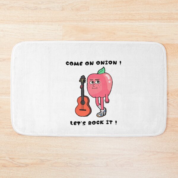 Item preview, Apple And Onion - Let's Rock It By A Guitar designed and sold by ClothesKailyn.