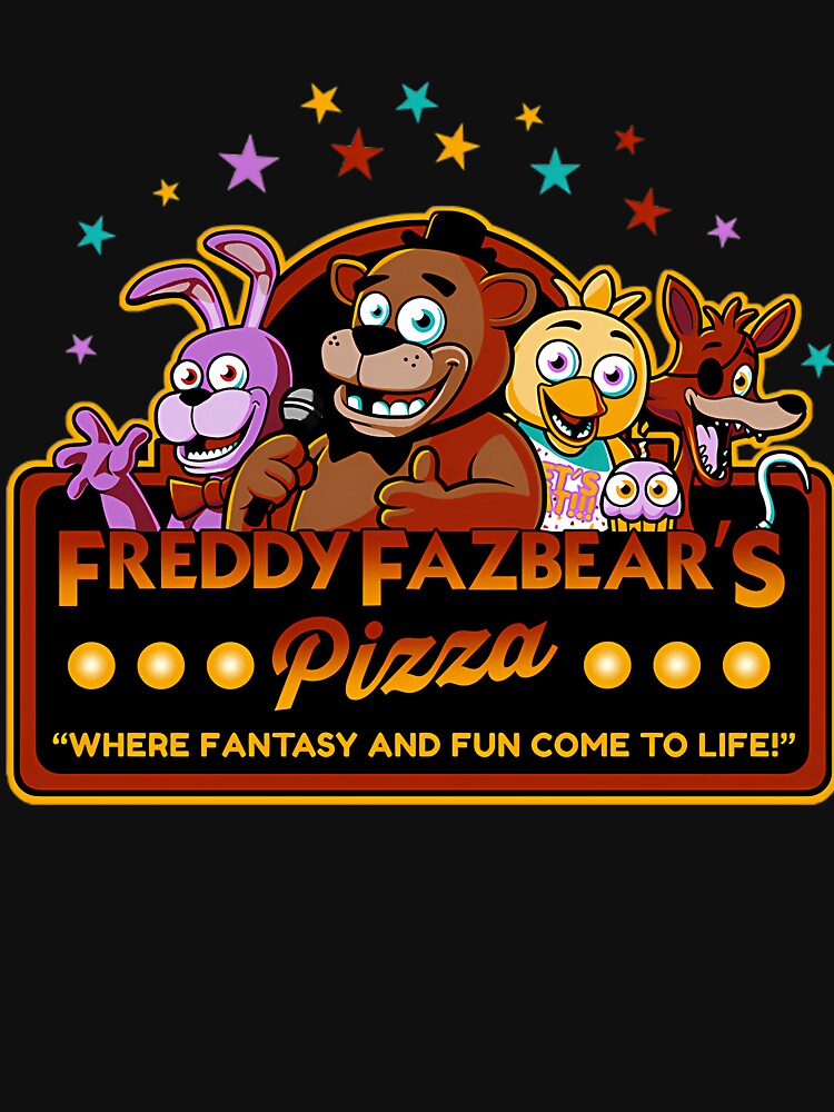 FNAF Freddy Fazbear Pizza Logo shirt design, Freddy Fazbear's