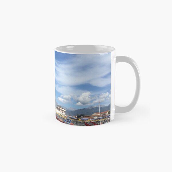 Italian Beach Boats Classic Mug