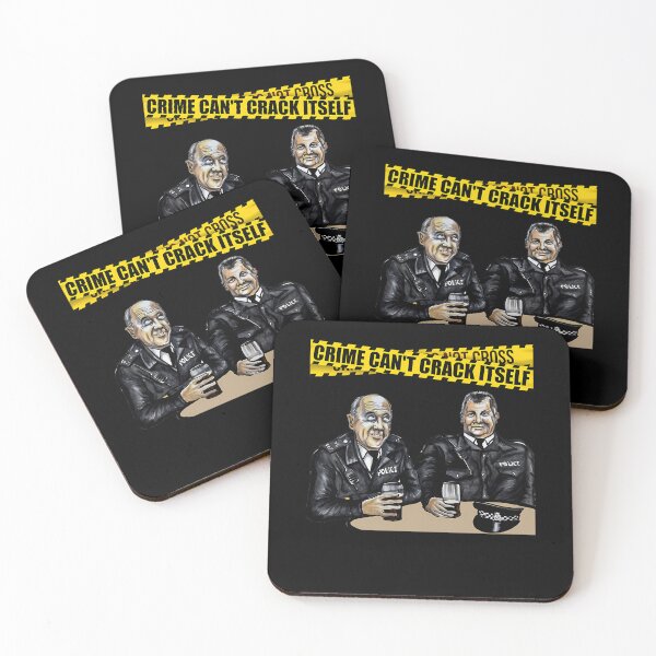 Item preview, Phil & Nige - Coppers from Early Doors "Crime Can't Crack Itself" designed and sold by KianaPurchaseA.