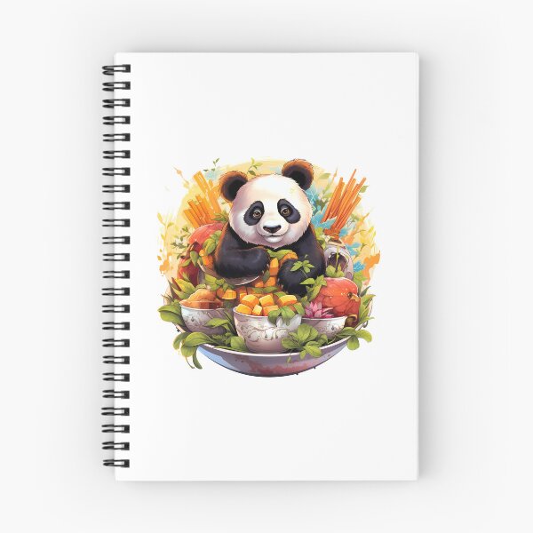 Item preview, Hungry Panda Feast: Bamboo Banquet Delight designed and sold by hamishby.