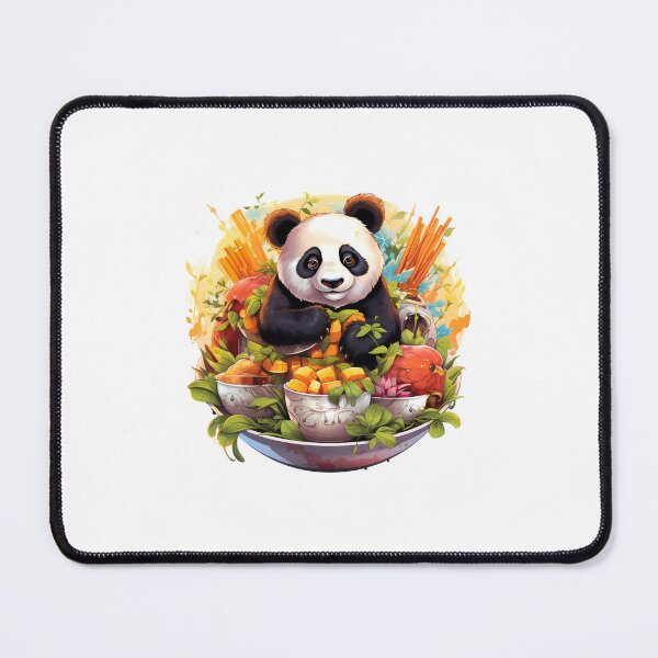 Item preview, Hungry Panda Feast: Bamboo Banquet Delight designed and sold by hamishby.
