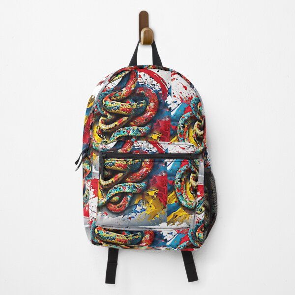Item preview, Thai artwork's vibrant color splash of a snake slithering through a jungle captivated. designed and sold by Best-Art-32.