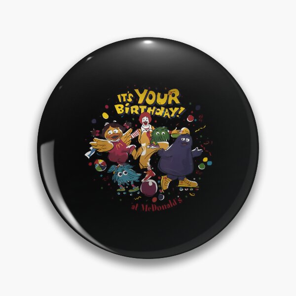 Item preview, Ronald Mc Donald's Its Your Birthday Plate Multicolors Vintage designed and sold by JudgmentDesign.