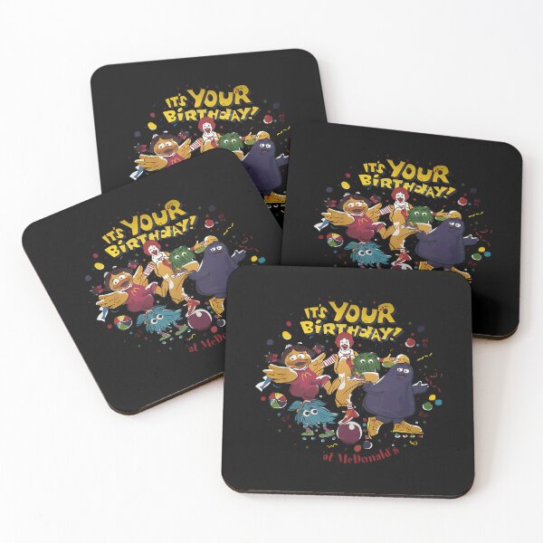Item preview, Ronald Mc Donald's Its Your Birthday Plate Multicolors Vintage designed and sold by JudgmentDesign.