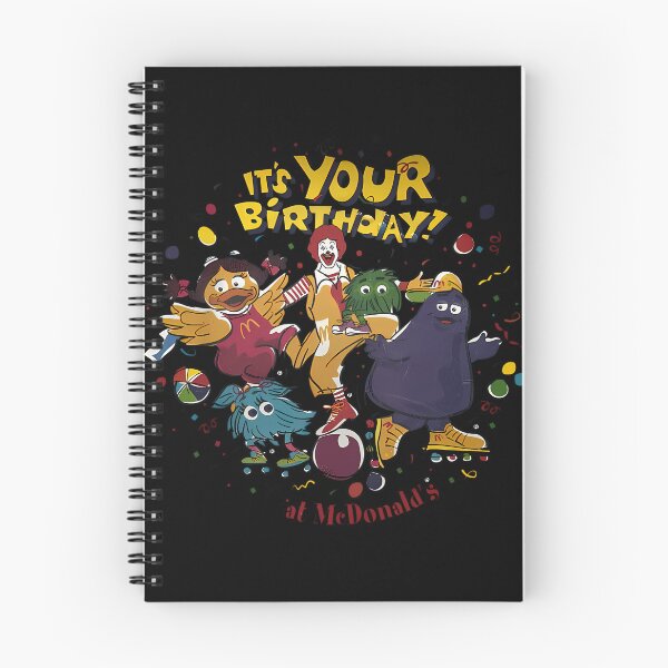 Item preview, Ronald Mc Donald's Its Your Birthday Plate Multicolors Vintage designed and sold by JudgmentDesign.