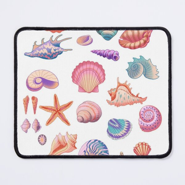 Item preview, Seashells Art Print designed and sold by beautyinlove.