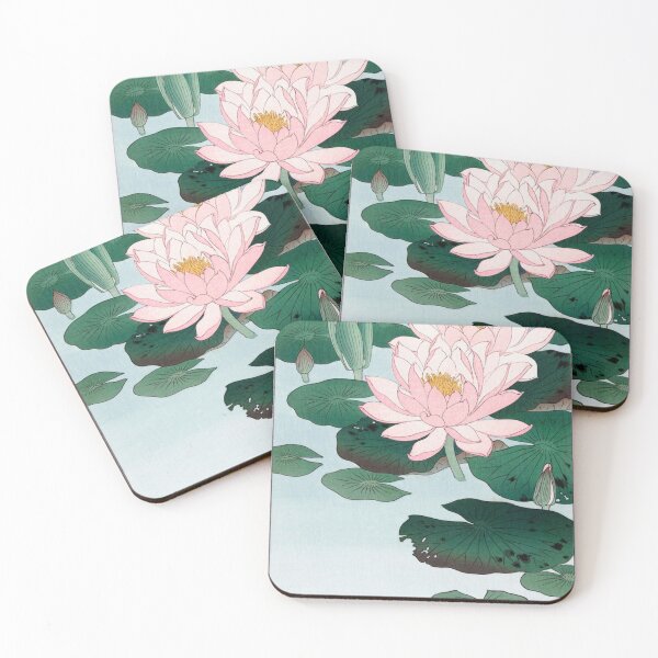 Item preview, Water Lily Japanese Art Print designed and sold by beautyinlove.