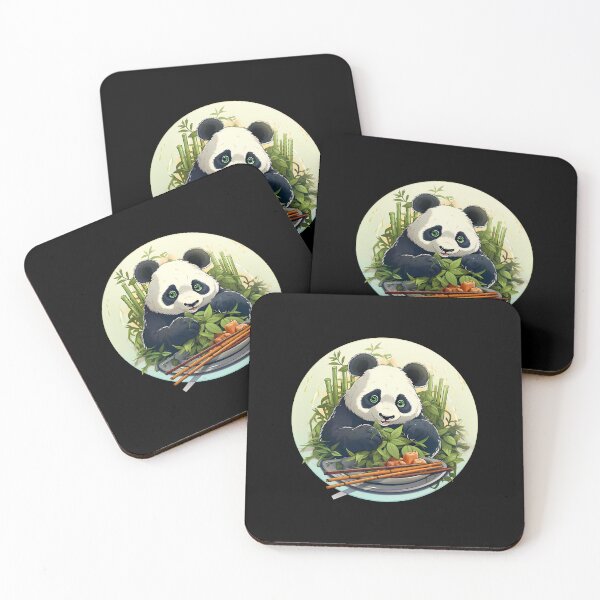 Item preview, Hungry Panda Feast: Bamboo Banquet Delight designed and sold by hamishby.