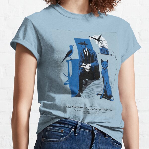 Man with cat Classic T-Shirt
