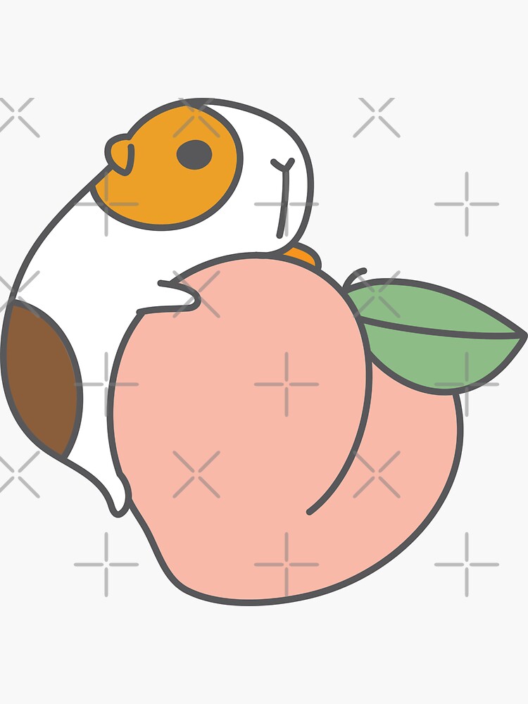 Guinea pigs with fruits pattern by Miri-Noristudio