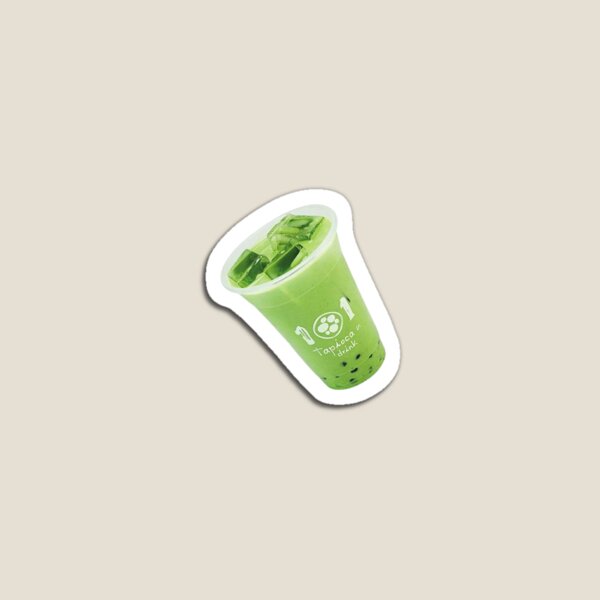 Artikelvorschau, Boba grün entworfen und verkauft von Silly Stickers Etc..